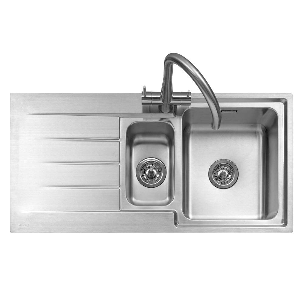 Caple Rello 1.5 Stainless Steel Kitchen Sink & Waste REL150L