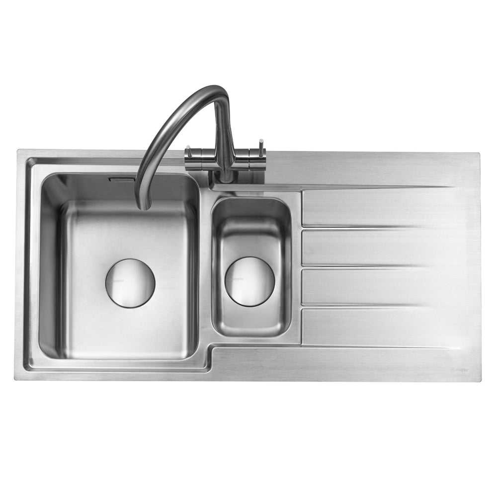 Caple Rello 1.5 Stainless Steel Kitchen Sink & Waste REL150R