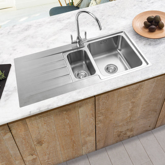 Caple Rello 1.5 Stainless Steel Kitchen Sink & Waste REL150R