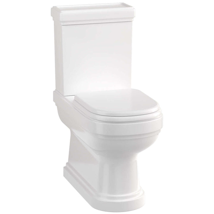 Burlington Riviera Close Coupled Full Back-to-Wall Toilet Pan and Cistern