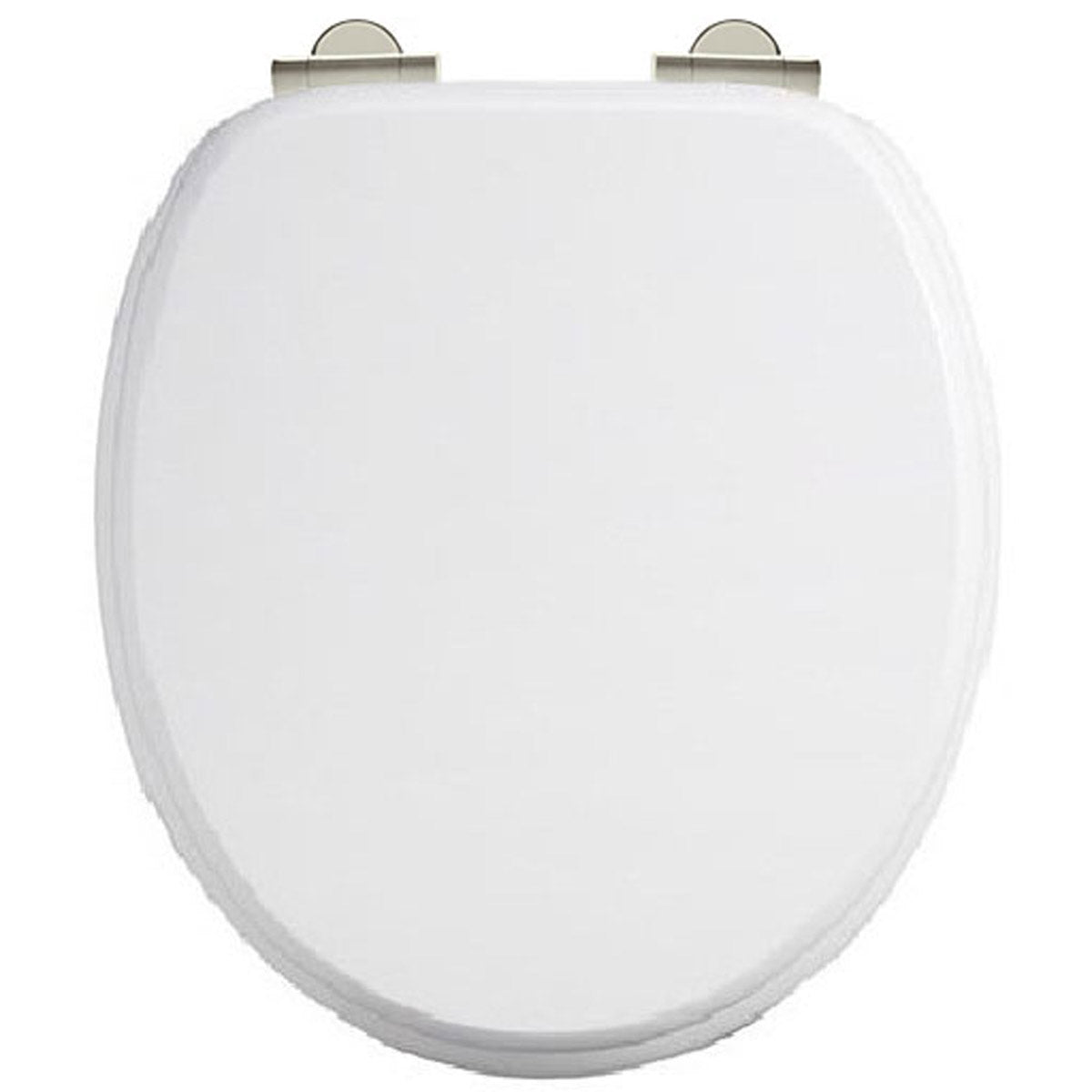 Burlington Gloss White Standard Toilet Seat Without Handles