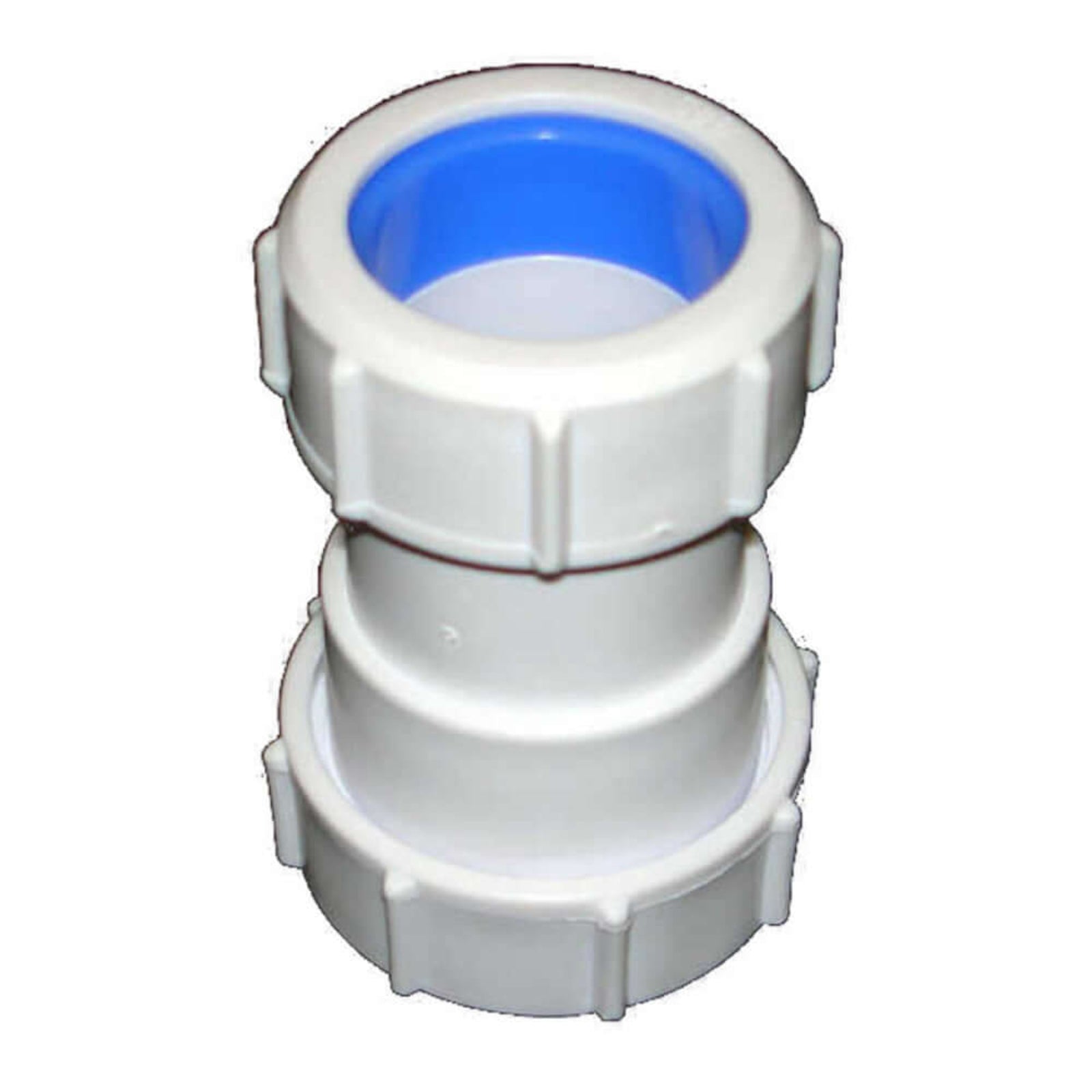 30mm to 32mm Universal Bottle Trap Waste To BSP Plastic Soil Pipe Connection S28L-ISO (32MM)