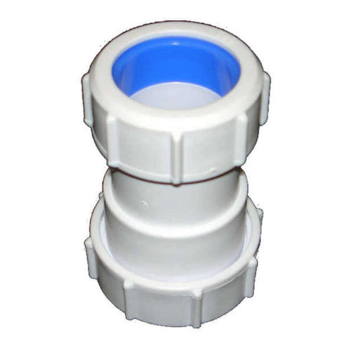 30mm to 32mm Universal Bottle Trap Waste To BSP Plastic Soil Pipe Connection S28L-ISO (32MM)