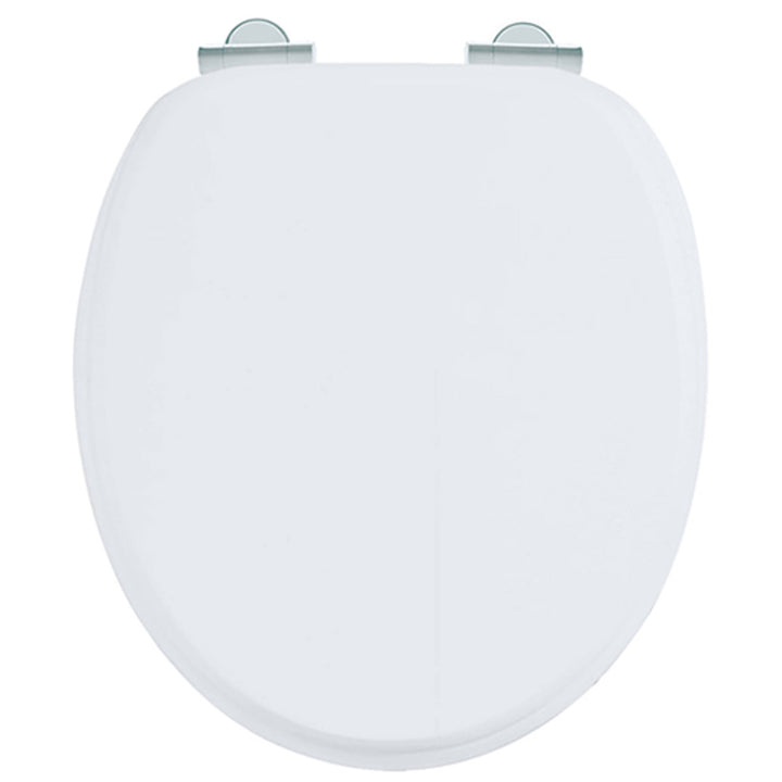 Burlington Matt White Soft Close Toilet Seat Without Handles