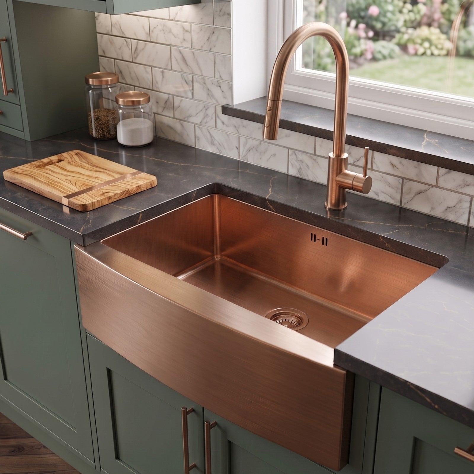 Astini Belfast 800 1.0 Bowl Curved Brushed Stainless Steel Kitchen Sink & Waste