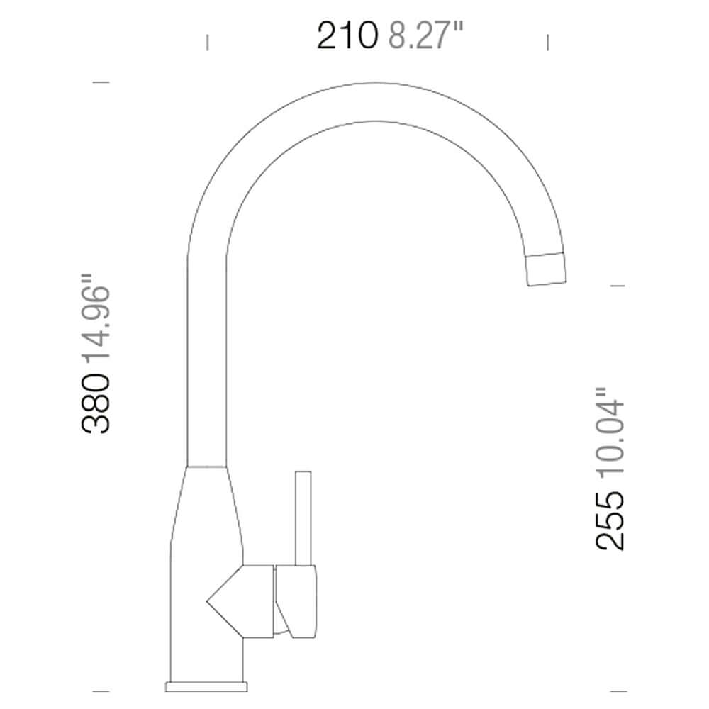 Schock Kavus Fix Granite Kitchen Sink Tap