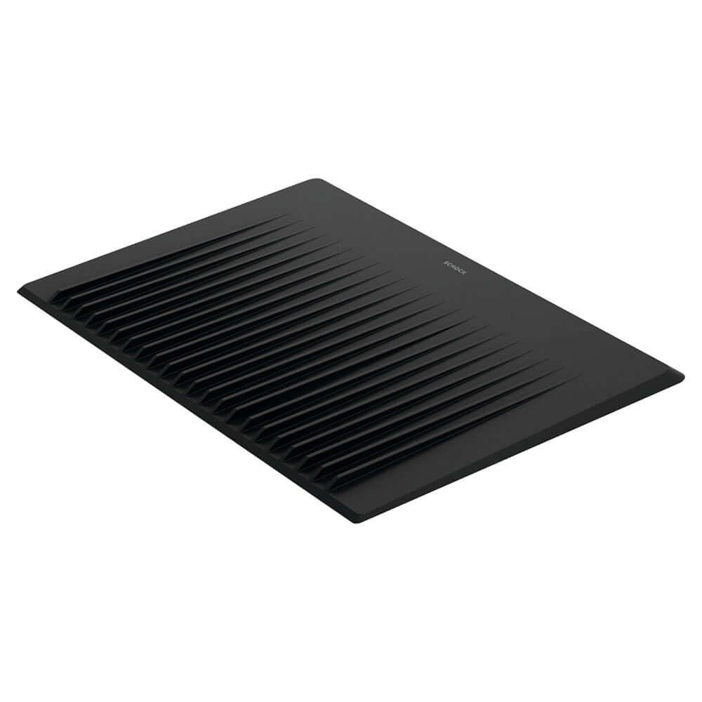 Schock Silicone Anthracite Grey Drain Mat Short SCH-629189