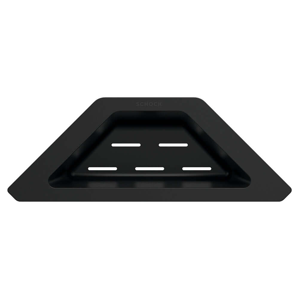 Schock Anthracite Plastic Corner Bowl - SCH-629733