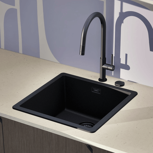 Schock Greenwich N100 1.0 Bowl Granite Composite Kitchen Sink & Waste