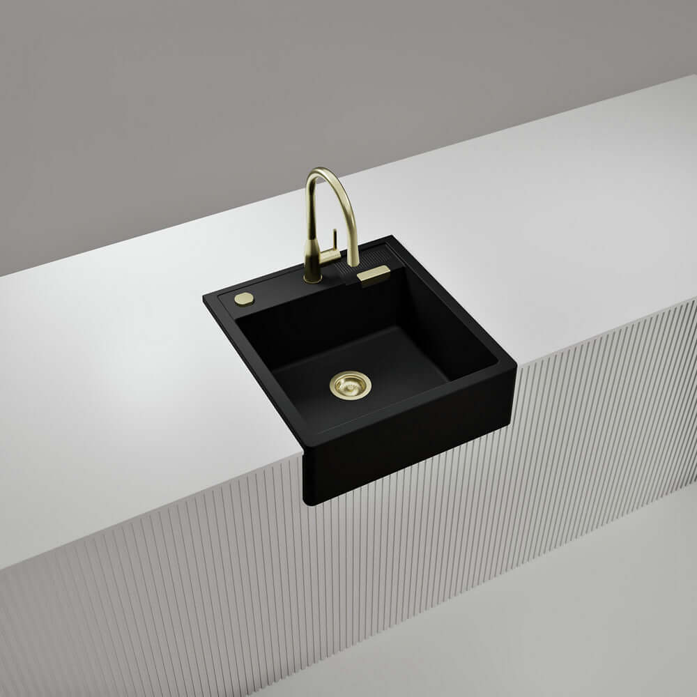 Schock Kallio M 100 1.0 Bowl Granite Kitchen Sink & Waste