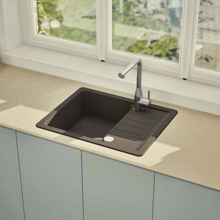 Schock Pinedo D 100XS 1.0 Bowl Granite Kitchen Sink & Waste