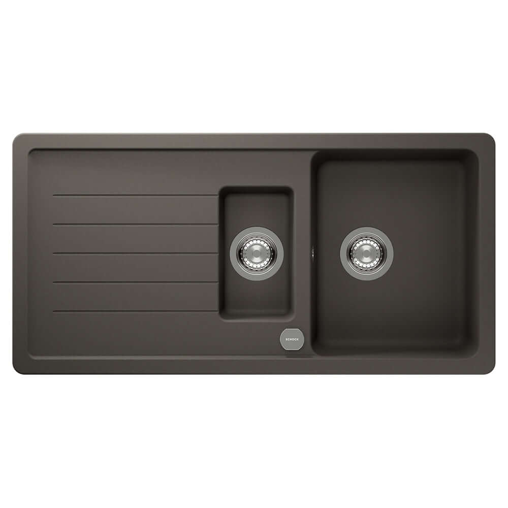 Schock Pinedo D 150 1.5 Bowl Undermount Granite Kitchen Sink & Waste