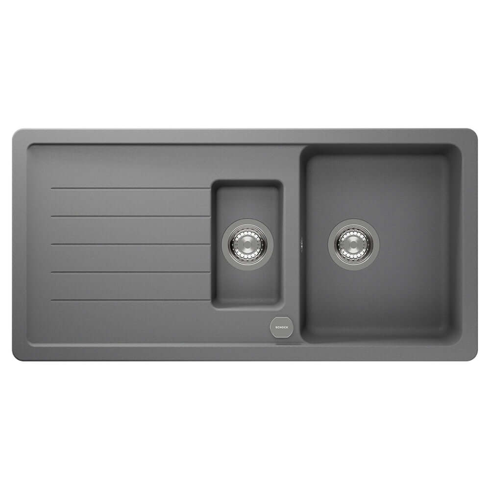 Schock Pinedo D 150 1.5 Bowl Undermount Granite Kitchen Sink & Waste