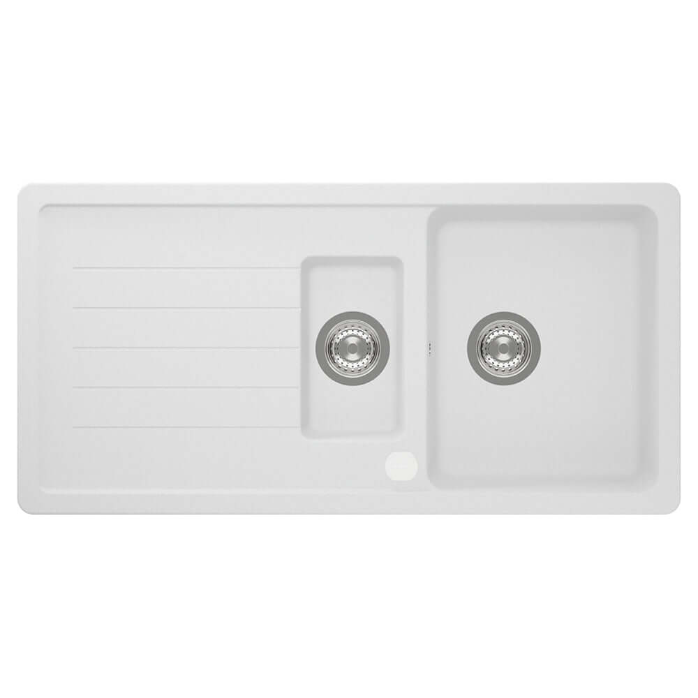 Schock Pinedo D 150 1.5 Bowl Undermount Granite Kitchen Sink & Waste
