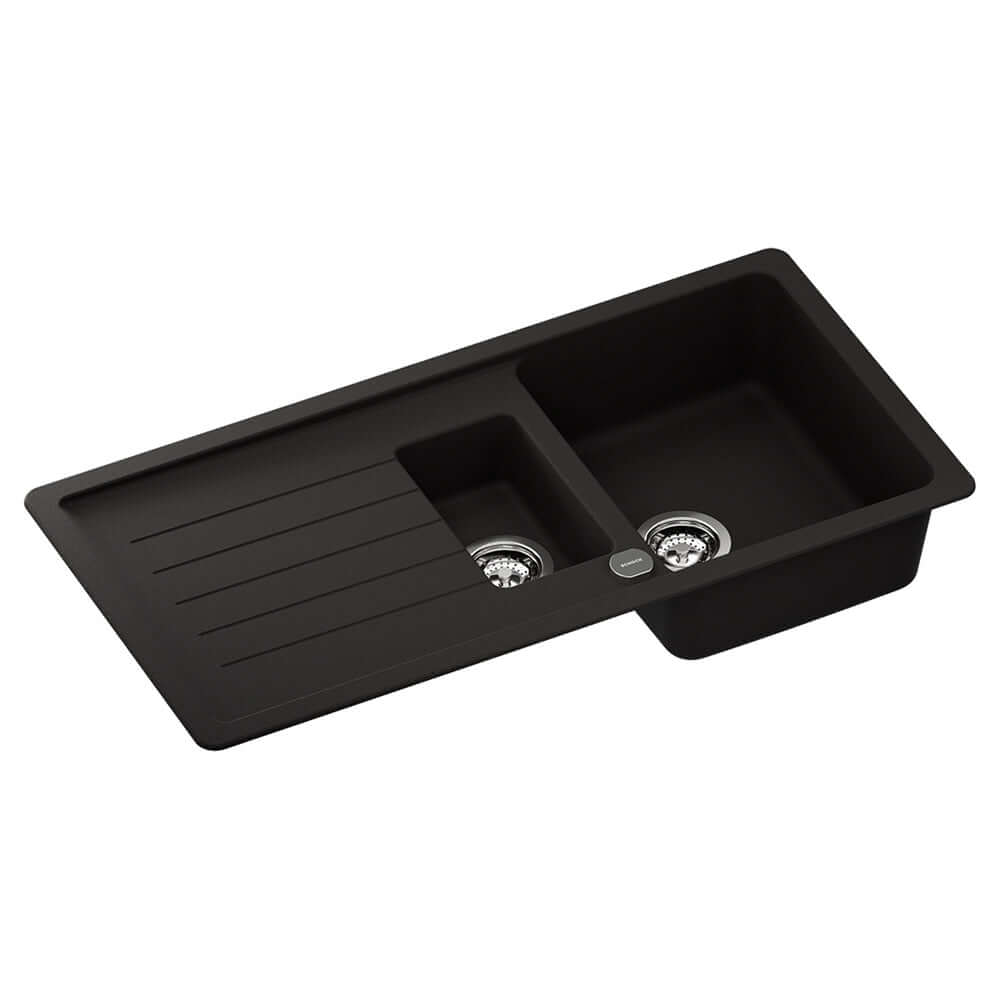 Schock Pinedo D 150 1.5 Bowl Undermount Granite Kitchen Sink & Waste