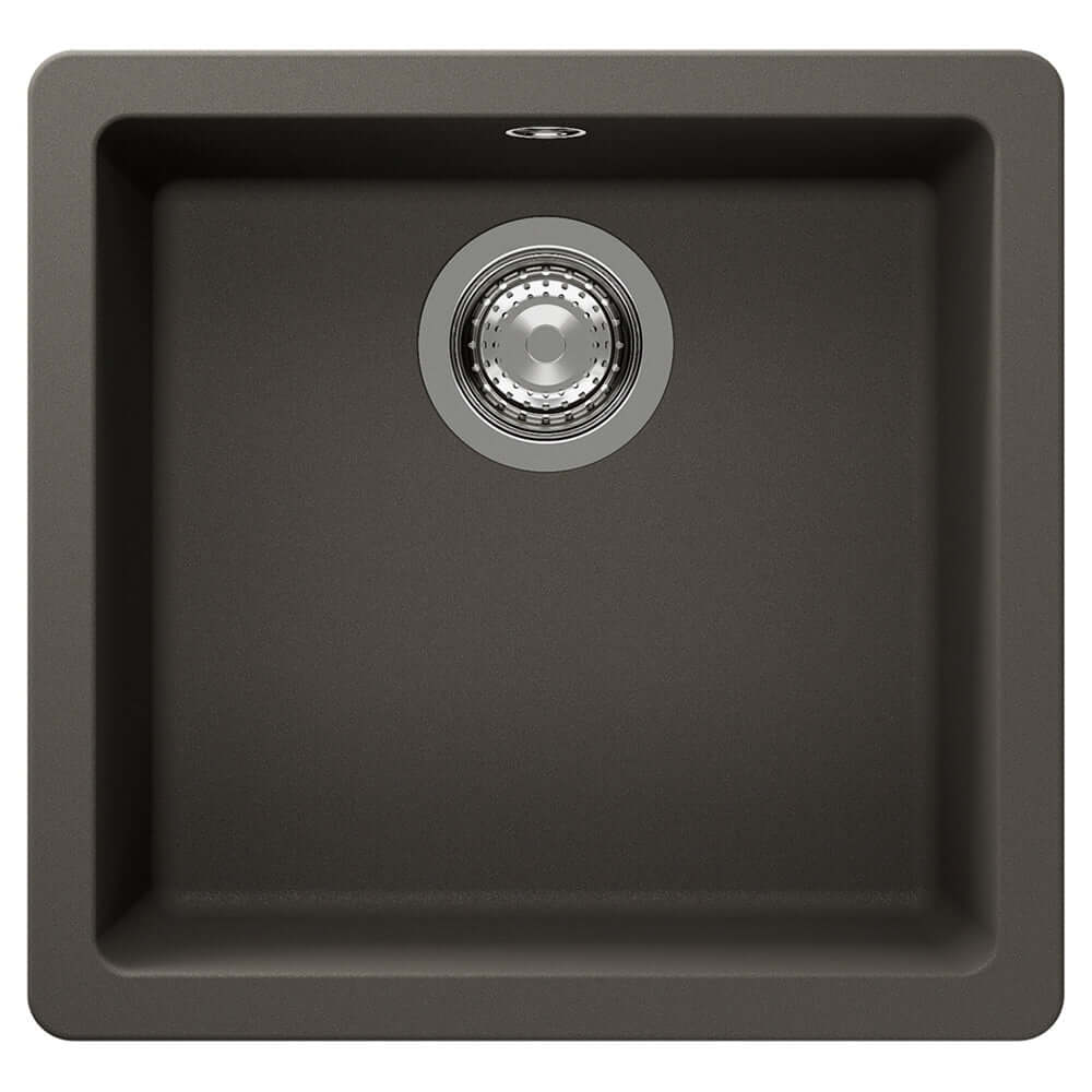 Schock Quadro N 100S 1.0 Bowl Undermount Granite Kitchen Sink & Waste