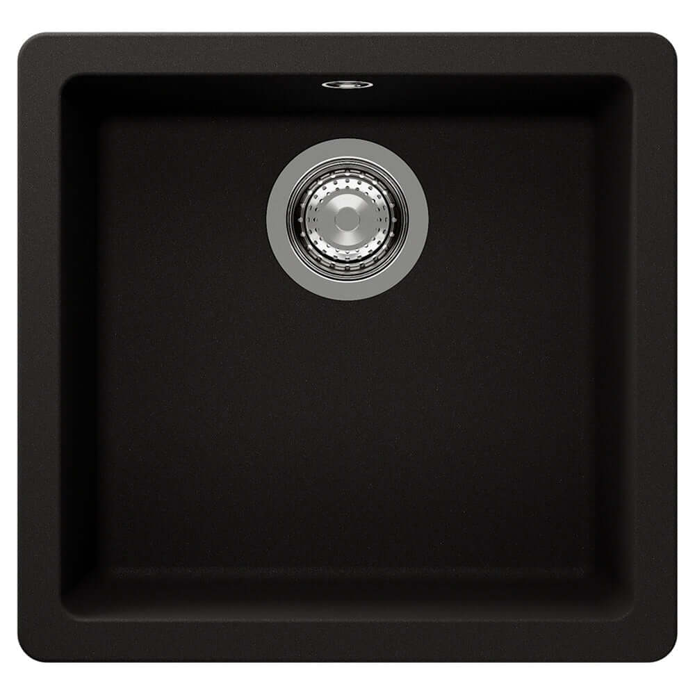 Schock Quadro N 100S 1.0 Bowl Undermount Granite Kitchen Sink & Waste