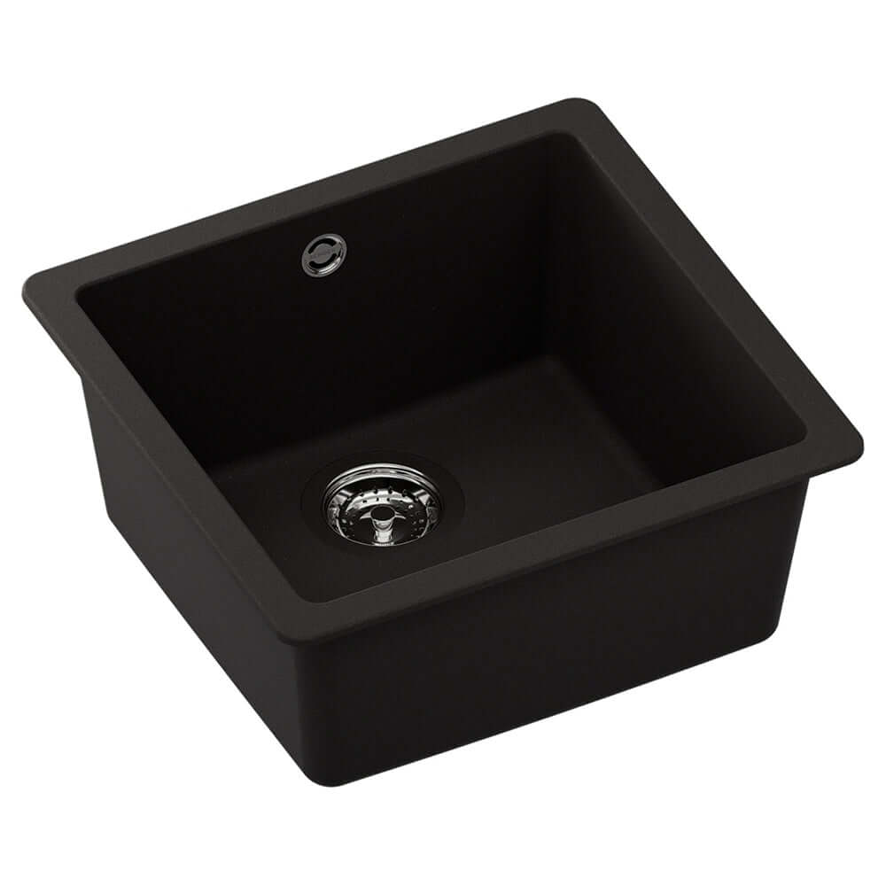 Schock Quadro N 100S 1.0 Bowl Undermount Granite Kitchen Sink & Waste