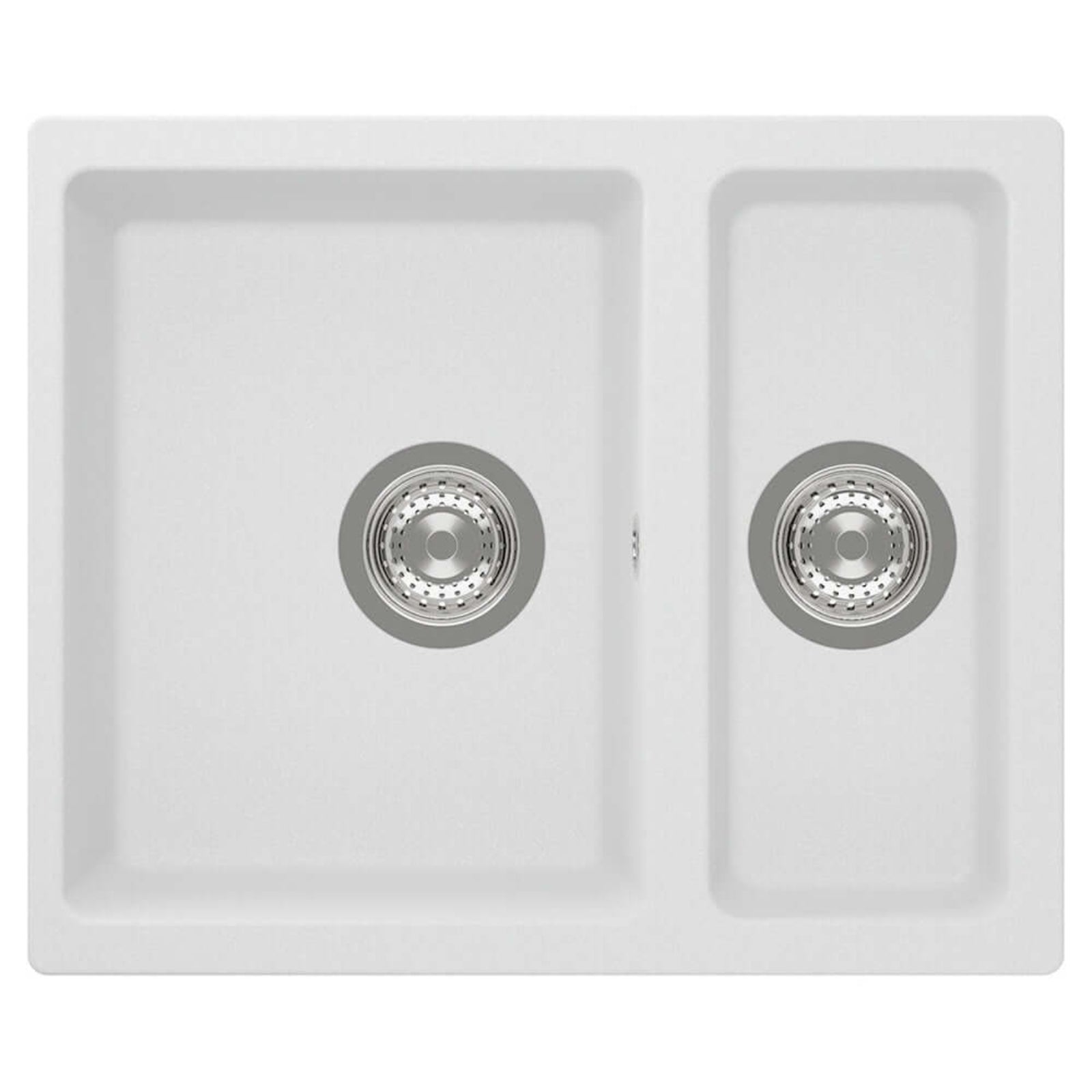 Schock Quadro N 150Y 1.5 Bowl Undermount Granite Kitchen Sink & Waste