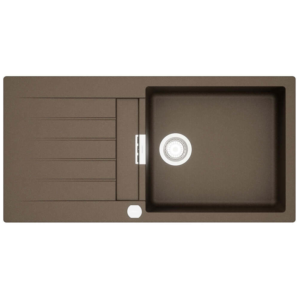 Schock Signus D 100L 1.0 Bowl Granite Kitchen Sink & Waste