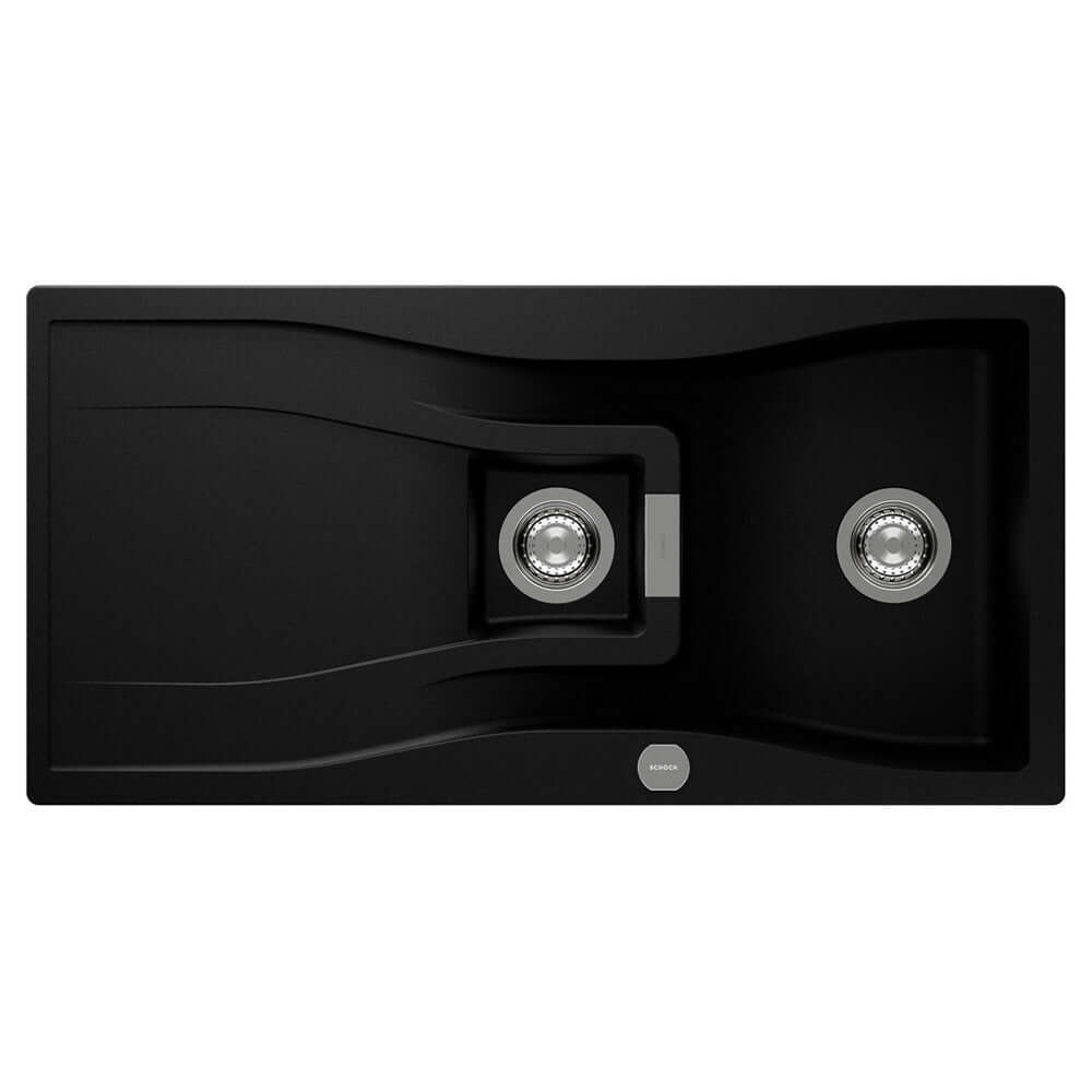 Schock Waterfall D 150 1.5 Bowl Granite Kitchen Sink & Waste