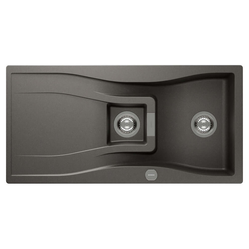 Schock Waterfall D 150 1.5 Bowl Granite Kitchen Sink & Waste