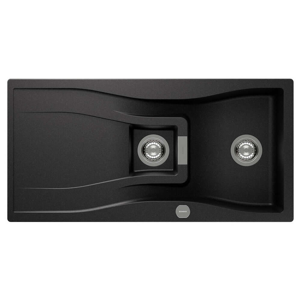 Schock Waterfall D 150 1.5 Bowl Granite Kitchen Sink & Waste