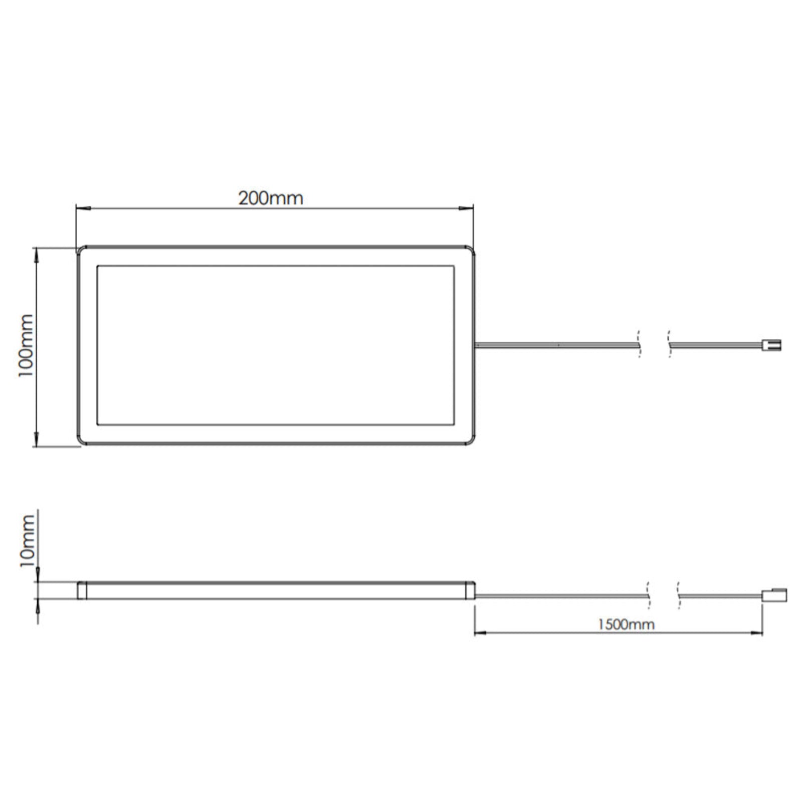 Sensio Neo Warm White Stainless Steel Under Cabinet Spot Lighting SE11590W0