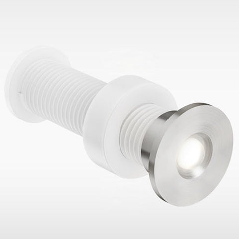 Sensio Iris Natural White Round Plinth Light Single SE15990N0