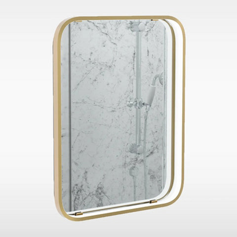Sensio Aspect Mirror 500x390mm -Brass SE30197C0