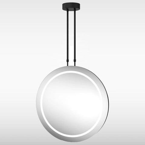 Sensio Ivy Matt Black 1440x600mm Hanging CCT Two Sided LED Mirror SE30298P0
