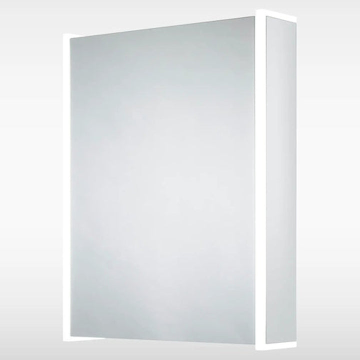 Sensio Ainsley 700x564mm Cool White Single Door LED Mirror Cabinet & Bluetooth SE30594C0
