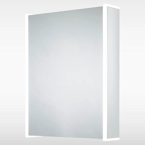 Sensio Ainsley 700x564mm Cool White Single Door LED Mirror Cabinet & Bluetooth SE30594C0