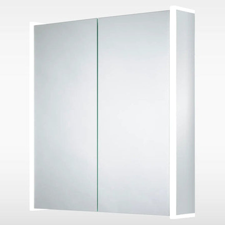 Sensio Ainsley 700x664mm Cool White Double Door LED Mirror Cabinet & Bluetooth SE30794C0