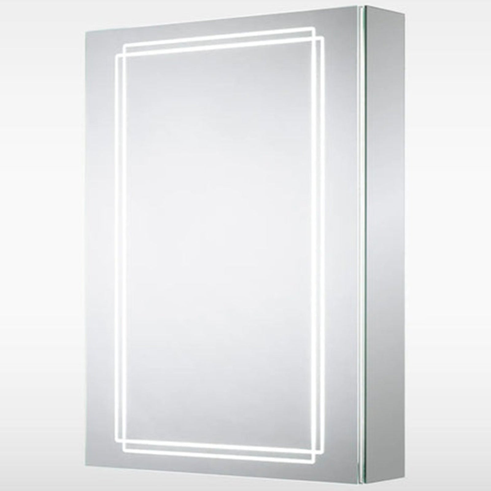 Sensio Harlow Single Door Mirror Cabinet With Shaver Socket SE31194C0