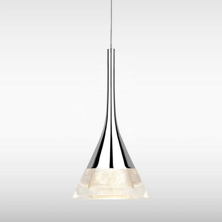 Sensio Zirconia Crystal Cone Pendant Light Warm White SE32101W0