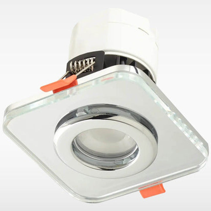 Sensio Cube TrioTone Clear Glass Dual Power Bezel Downlight SE62194T0.1