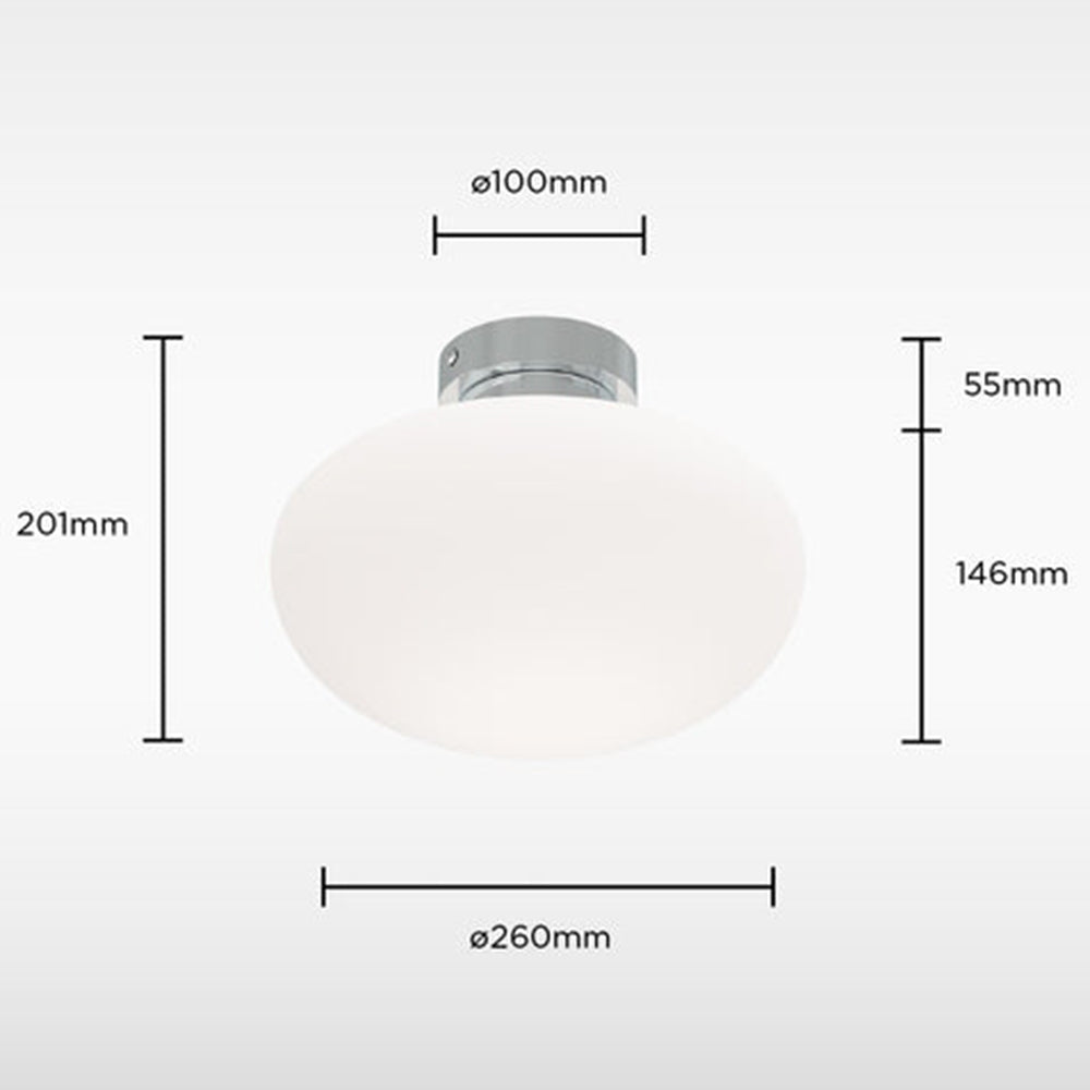 Sensio Solana - Bathroom Ceiling light - Chrome SE623910