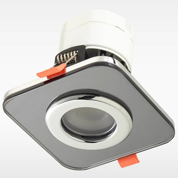 Sensio Cube TrioTone Smoked Glass Dual Power Bezel Downlight SE62394T0.1