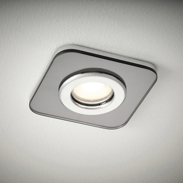 Sensio Cube TrioTone Smoked Glass Dual Power Bezel Downlight SE62394T0.1
