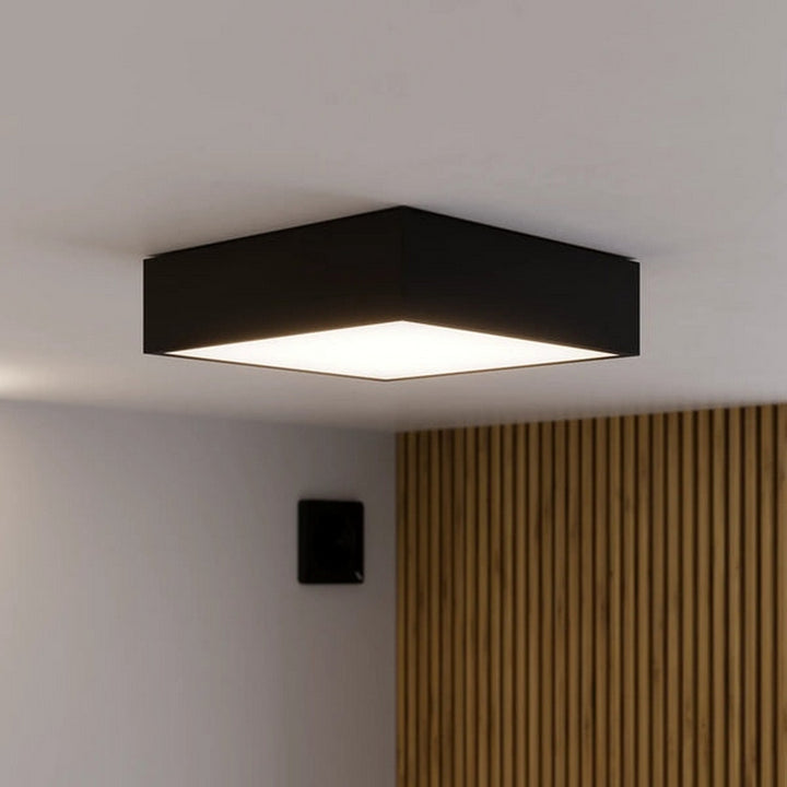 Sensio Zala Square - Bathroom Ceiling Light - Black SE624980