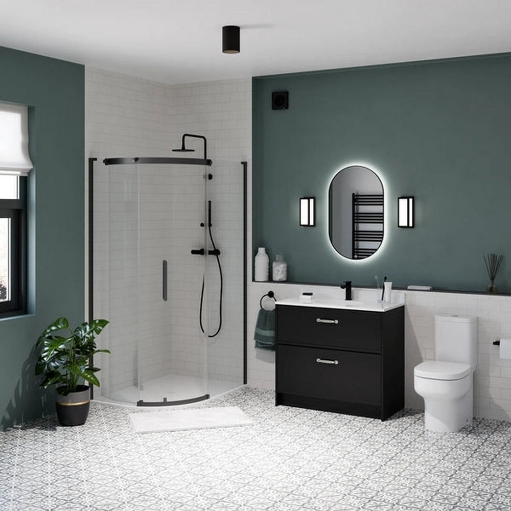 Sensio Eli - Bathroom Wall Light- Black SE625910