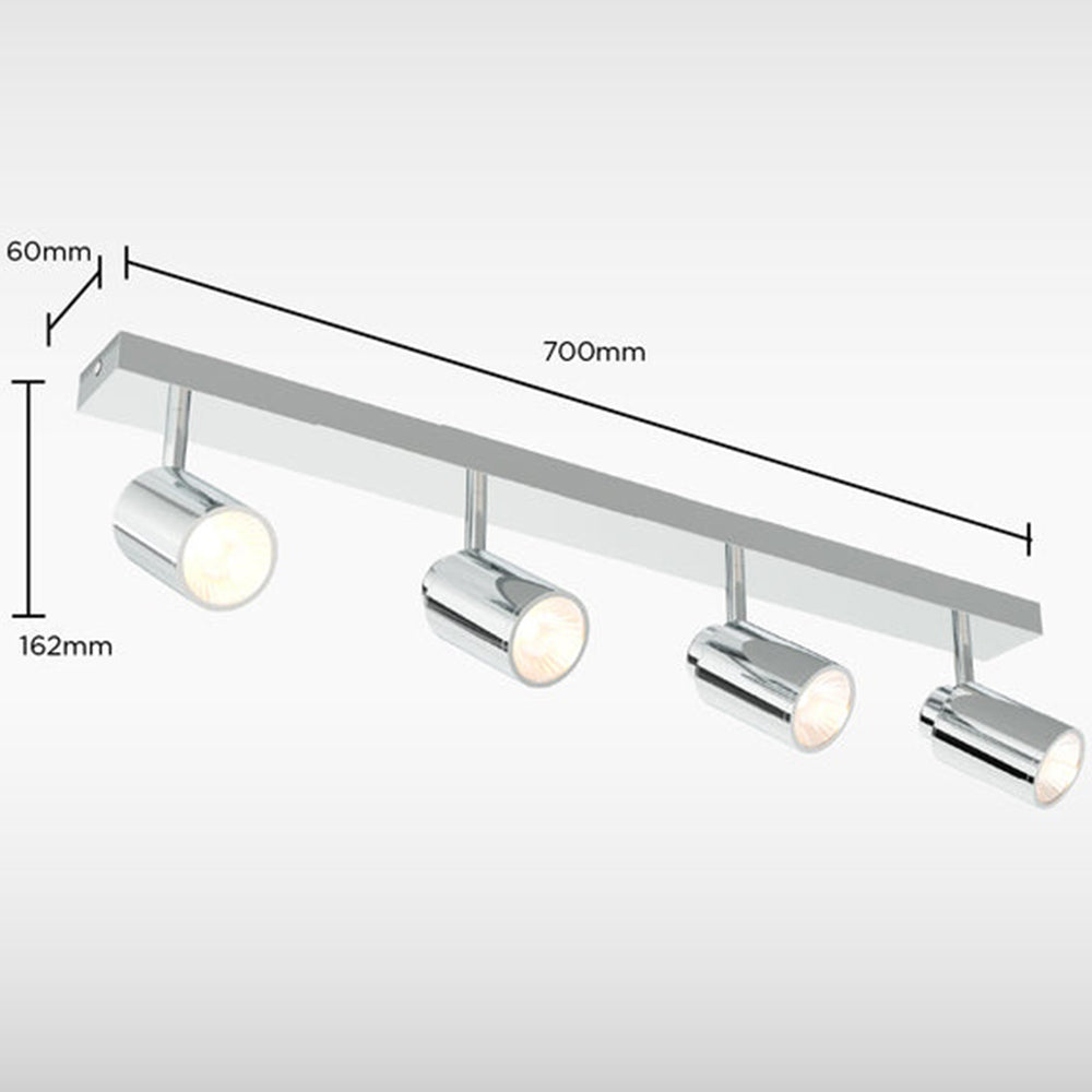 Sensio Tandy 4 - Bathroom Ceiling light - Chrome SE629910