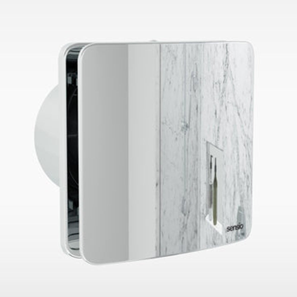 Sensio Rubi - Wall Ventilation Fan - Chrome - 100mm SE971910