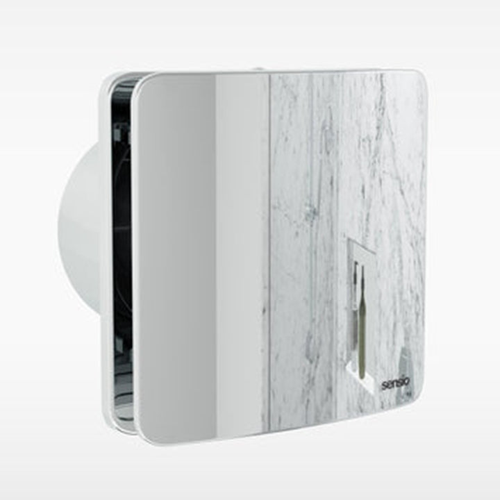 Sensio Rubi - Wall Ventilation Fan - Chrome - 100mm SE971910