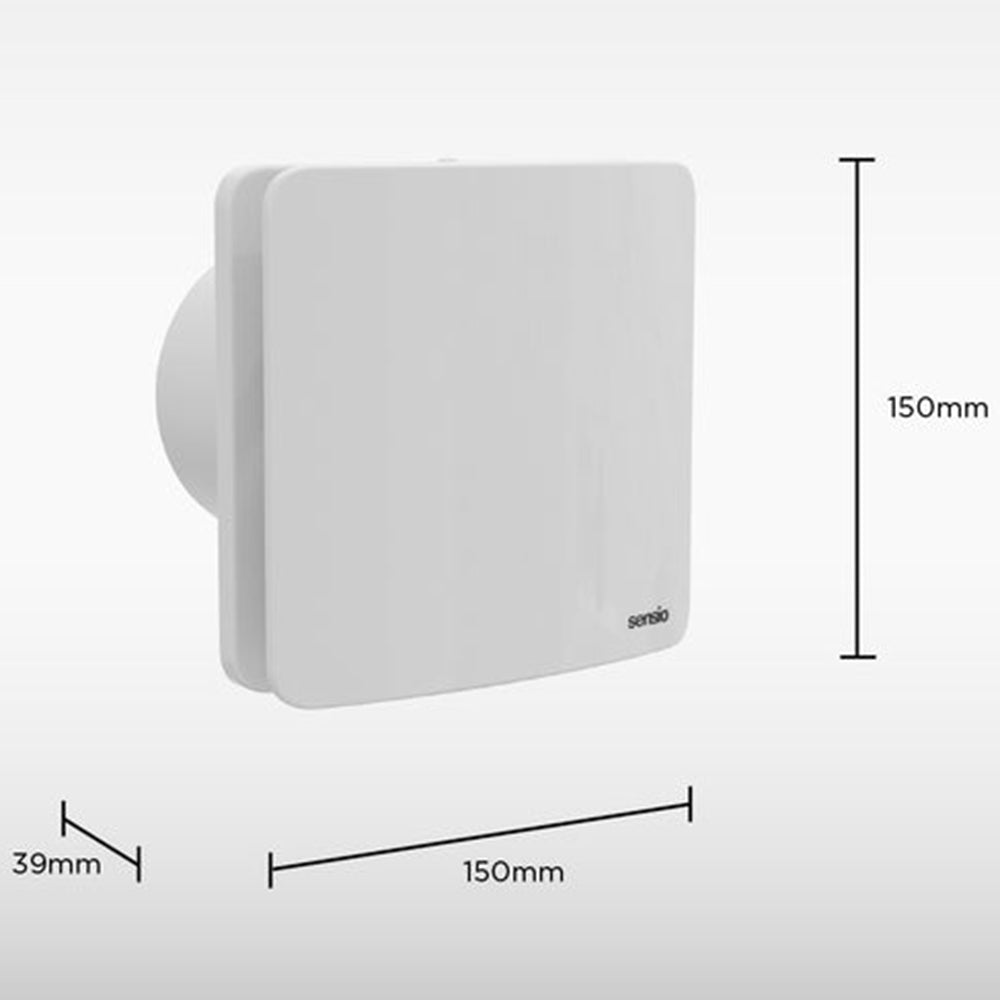 Sensio Rubi White Wall Ventilation Fan SE971990.1