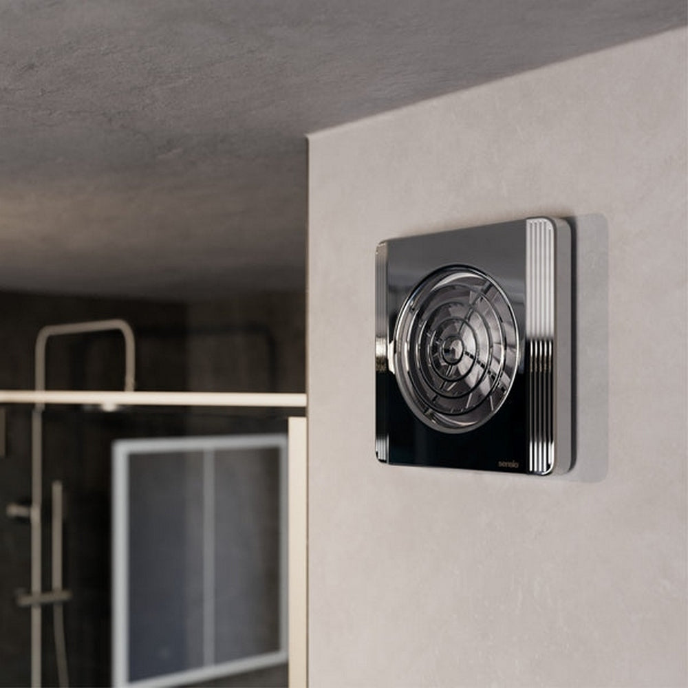 Sensio Layci - Wall Ventilation Fan - Chrome - 100mm SE972910