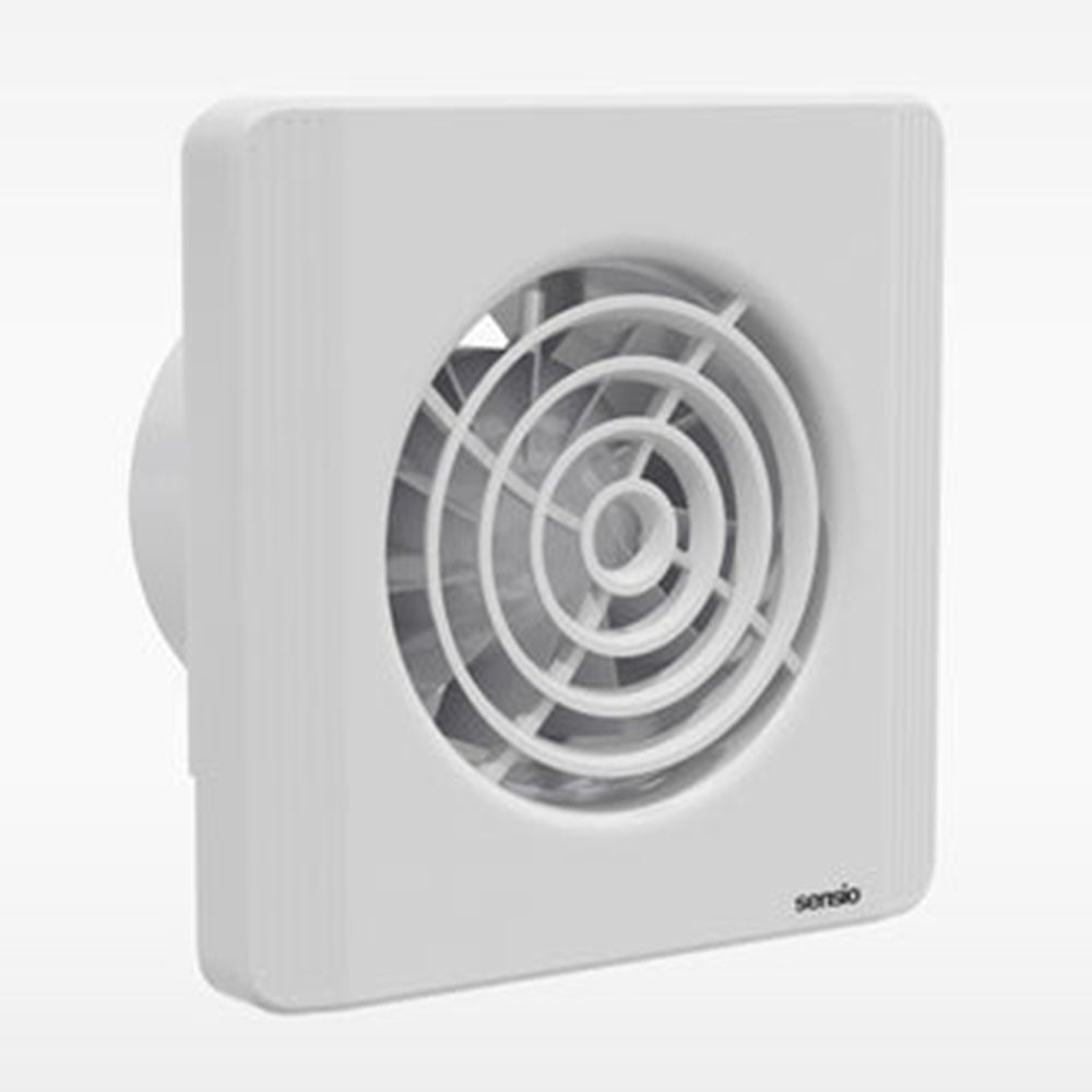 Sensio Layci - Wall Ventilation Fan - White - 100mm SE972990