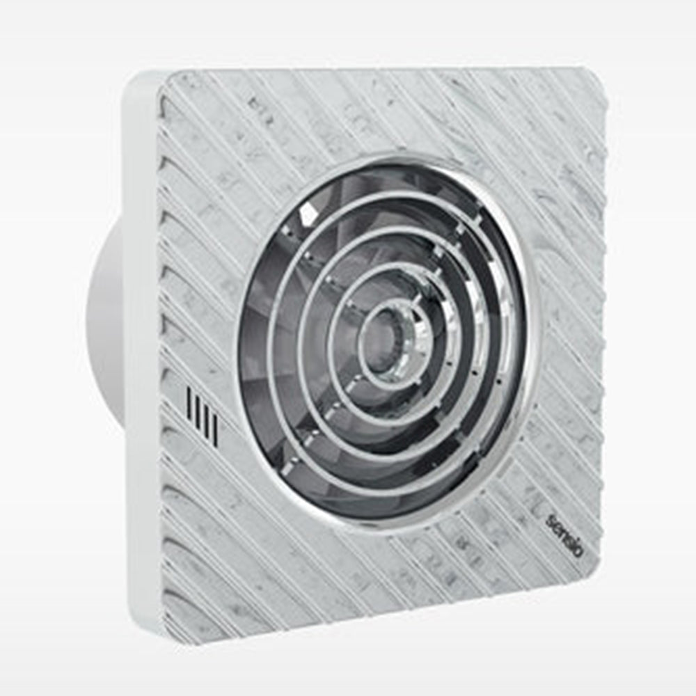 Sensio Drax - Wall Ventilation Fan - Chrome - 100mm SE973910