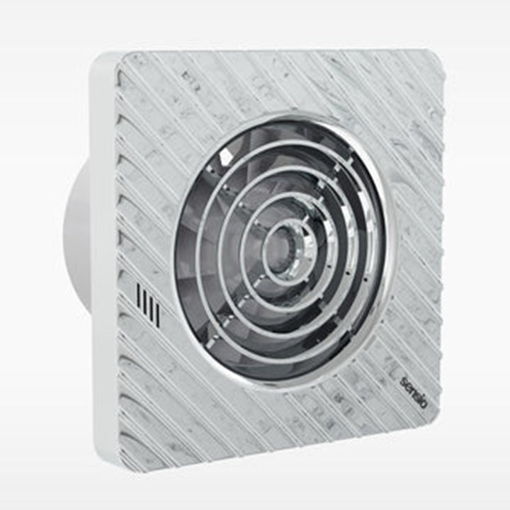 Sensio Drax - Wall Ventilation Fan - Chrome - 100mm SE973910